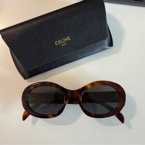Celine Triomphe 01 Oval Sunglasses
